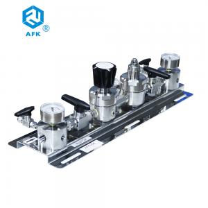 Best AFK Stainless Steel Changeover Manifold Semi Automatic Switching System Gas Regulator wholesale