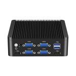 Intel N5000 J4125 4 Core Mini PC With Dual LAN 6 COM And DDR4 Up To 8G