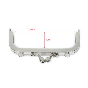 Best Alalamu Square Bag Clutch Frame Hardware Burr Free ISO9001 wholesale