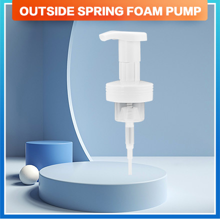 Eco-Friendly Women Hair Remove Foam Pump Head Reusable And Prevents Cross-contamination For Hygiene