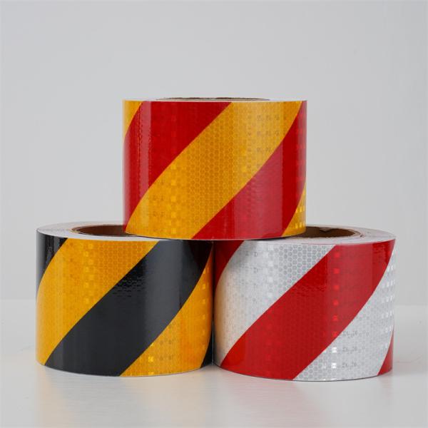 Wholesale Honeycomb Striped Crystal Lattice Prismatic Reflective Marking Tape