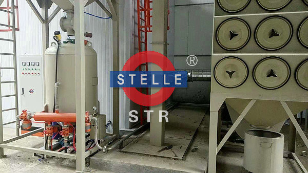 Media Sandblasting Room / Larger Sandblasting Booth with Dust Remover Lighting System