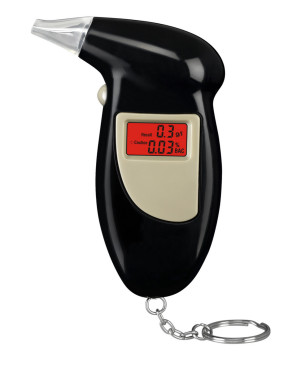 0.0-1.9g/L Digital Personal Breathalyzer Police Alcohol Tester