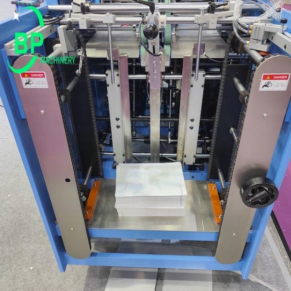 Automatic Paper Cover hole Punching Machine For Wire O Notebook And Spiral Notebook