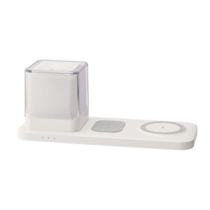 Desktop LED Night Light Wireless Charging Aromatherapy Light 3 In 1