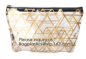 Best Fashion Lady Beautiful Transparent Eco Friendly EVA Cosmetic bag,PVC Zipper Cosmetic Makeup Tote Bags, bagease, bagplast wholesale