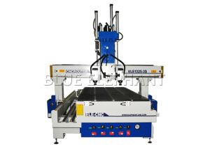 China Computerised 3 Spindle Cnc Router , 3d Cnc Wood Carving Machine With Atc Function on sale