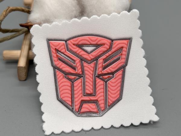 Cheap Personalized Embossed Cloth Patches Uniform Custom Shape Design for sale