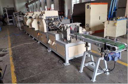 Multi-function Paper Edge Protector Line For Making L Profile , U Profile Edge