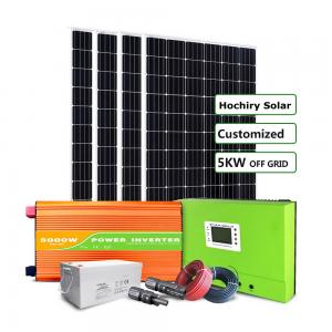 China 5kw 	Solar Energy System Monocrystalline Silicon Solar Panel For Home Roof Mounting on sale