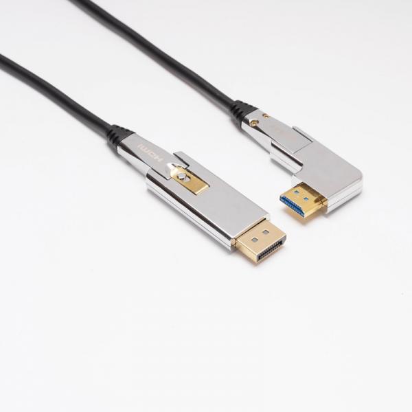 ODM 24k Gold Plated AOC HDMI Cable 4K HDR EARC Hdmi Fiber Optic Launch Cable