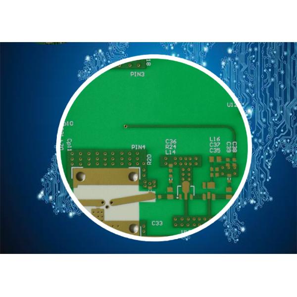 RFID Sensor Remote Control SHF Rogers RF PCB Board For Gps Tracking In Radar Systerm ER 2.2