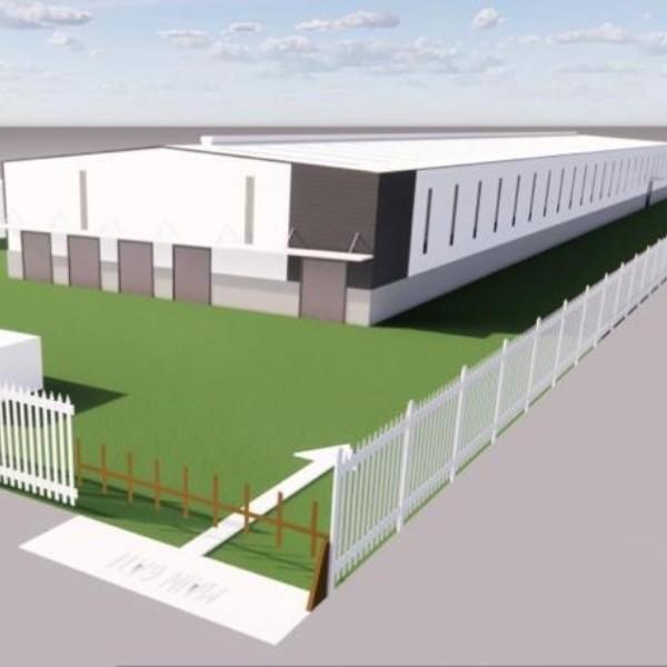 Cheap Portal Structure Steel Structure Workshop With Drawing Design And PVC Downpipe for sale