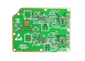 China 4 Layer FR4 PCB HF Radio Frequency RF PCB Printed Circuit Bare Board High Performance on sale