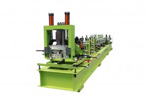China 45# Steel C Z U Purlin Machine 18 Stations Rollers on sale