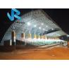 Sunshade Prefabricated Steel Structure For Stadium Bleachers Tent Tensile Membrane for sale