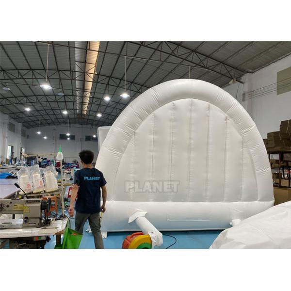 Custom 4*4*3.4M Inflatable Wedding Bouncer For Amusement Park