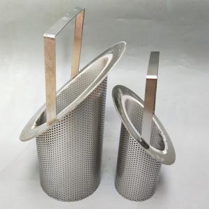 Best 304 316L Stainless Steel Mesh Filter Baskets With Excellent Corrosion Resistance wholesale