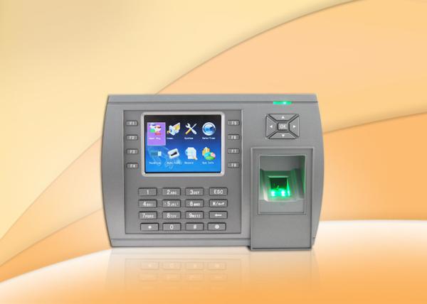 Cheap 3.5 Inch TFT LCD Fingerprint biometric access control devices With Webserver , SSR for sale