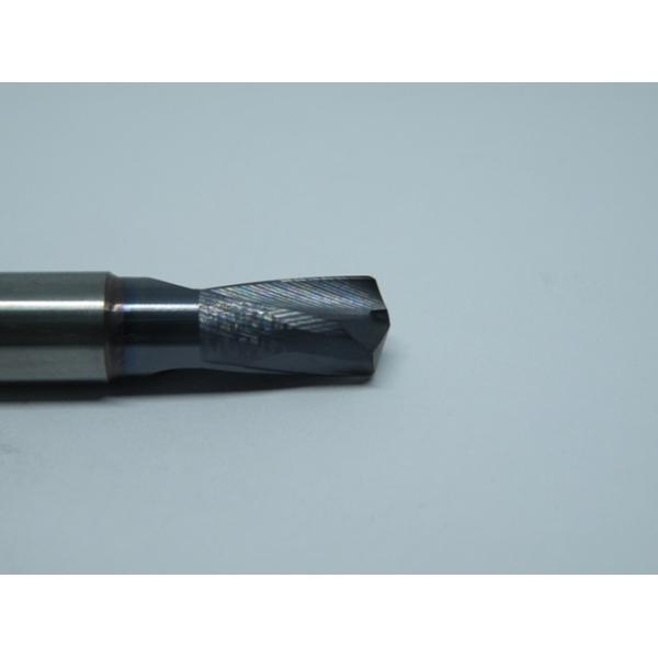 TH-TB Series Solid Carbide End Mills Silver Color For Metal Drilling