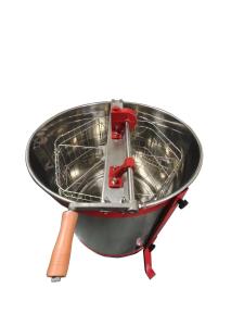 China 6 Frames Beekeeping Manual SS Honey Extractor With Automatic Braking Function on sale