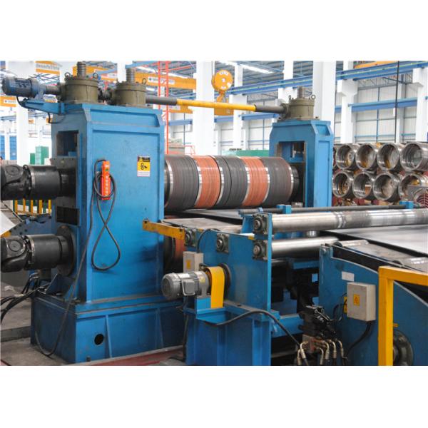 Semi - Automatic Steel Coil Slitting Line With SKD11 Blade Safety Operation