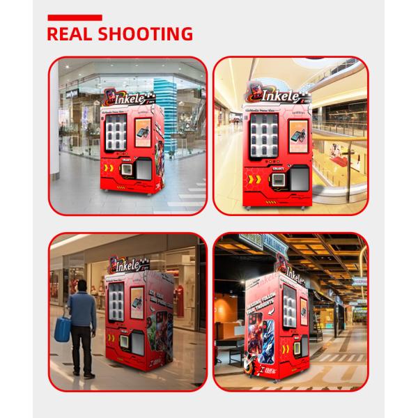 Coin Operated Phone Case Vending Machine DIY Automatic Printer