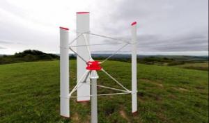 Best 3 Phase PM Vertical Axis Wind Turbine Generator DC 24V/48V SW-VAWT-1KW wholesale