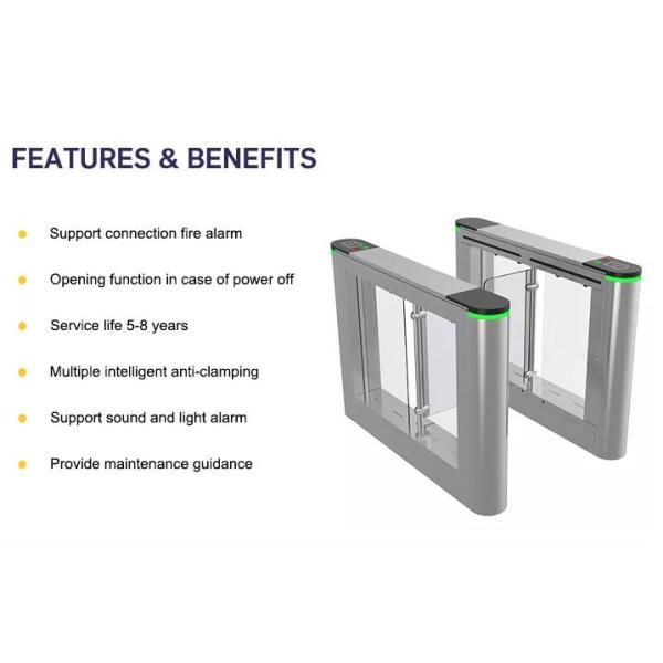 School Security Swing Turnstile Gate