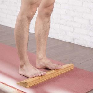 Best Yoga Slant Board Calf Ankle Stretcher Wooden Non Slip Wedge Yoga Brick Fitness Accessories wholesale