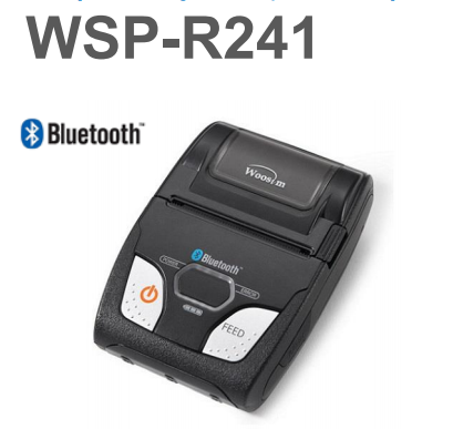 Wireless Portable Mobile Thermal Label Printer Support QR Code Printing Width 48mm