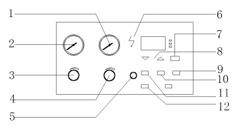 34W Electrostatic Powder Paint Machine Industrial Chrome Spray Machine