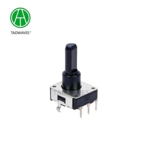 15mm Plastic Shaft Incremental Rotary Encoder For Volume Control Within 12/24