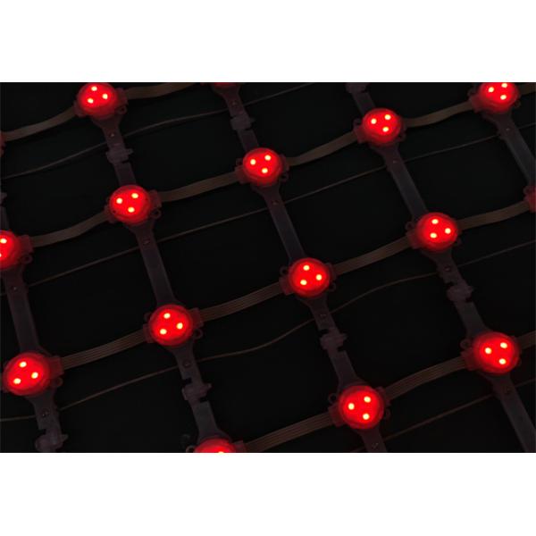 P143 RGB IP67 Waterproof 12V Flexible LED Mesh Screen Full Color