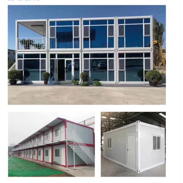 Custom Modern Prefab Container House ISO9001-2000 Certified Easy Install