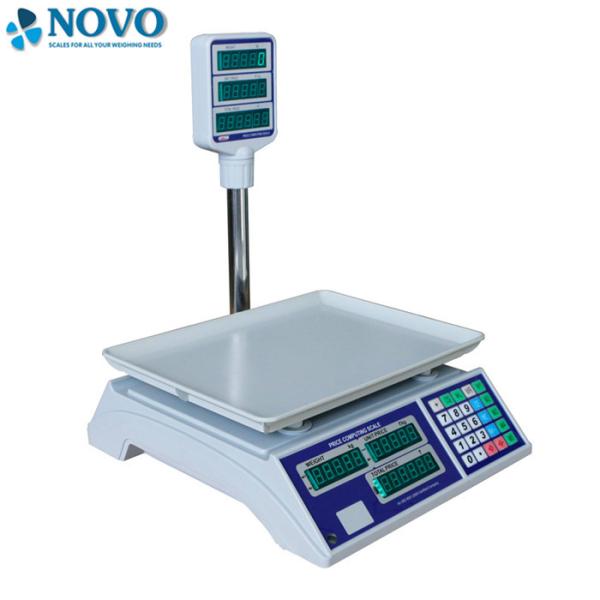 Cheap High Resolution Digital Pricing Scale , Digital Computing Scale External Digital Calibration for sale