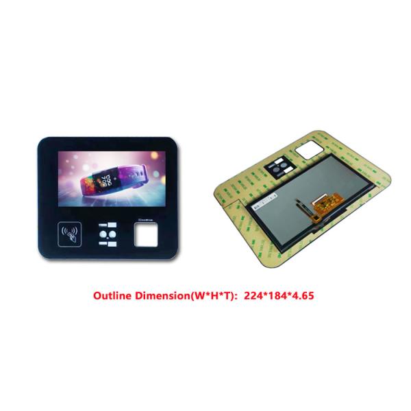 1024*600px 7 Inch Touch Screen Display 420 Nits Industrial Touch Panel