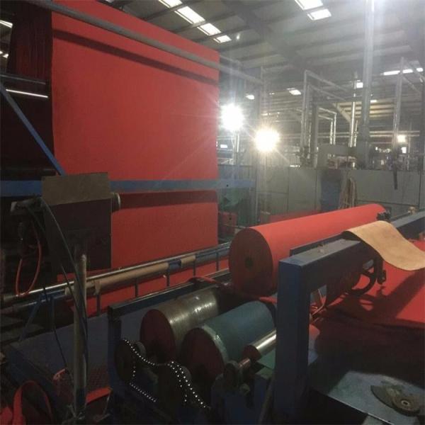 Exhibition Event PVC Carpet Flooring Ribbed Needle Punched Design