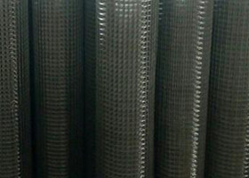 Aluminum Rigid Galvanized Square Mesh / Galvanized Woven Wire Mesh