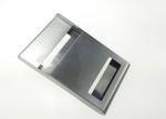 Polished Metal Stamping Parts , Stainless Steel Business Card Holder Brushed