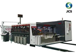 China PLC Control Box Printing Machine 1-4 Colors Type Convenient Operation on sale