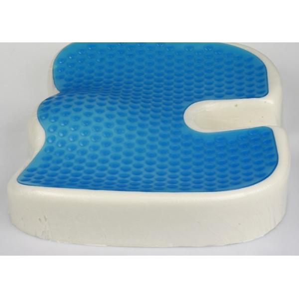 55Kg / m3 Memory Foam Stadium Seat Cushion , Gel Coccyx Seat Cushion