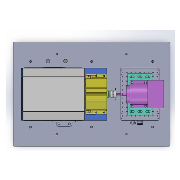 SSCH30-4200/17000 ±0.2 %FS Vehicle Motor Performance Dynamometer Test Bench System With HTL 512 Encoder