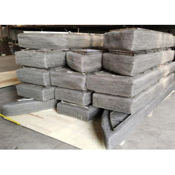 Oil Water Separation SS316L Demister Pad Demister Mat Customized Shape / Size