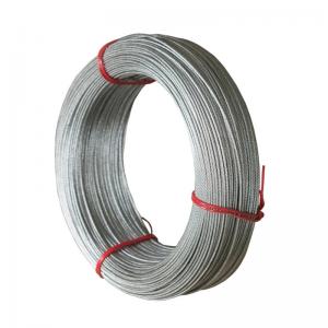 China Non-Alloy 6x7-Wsc Steel Wire Rope for Rubber Conveyor Belt Long-Lasting Reinforcement on sale