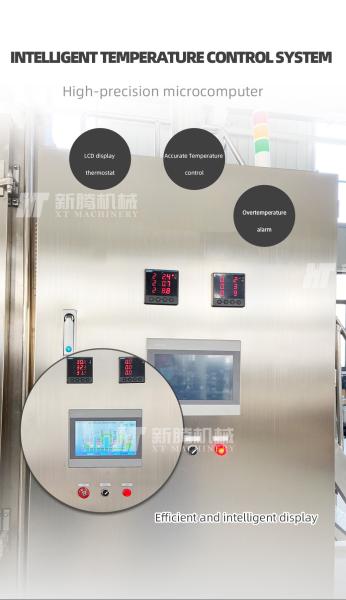 Cheap PLC Control Continuous Nuts Baking Oven Peanut Roasting Machine Nuts Oven for sale