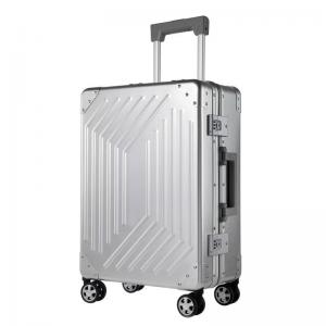 China 24'' Aluminum Luggage Case Sets Trolley Travel Suitcase Lightweight on sale
