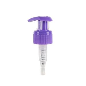 Best Purple 28/410 Left Right Cream Lotion Pump Plastic Shampoo Lotion Pump wholesale