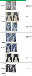 Best Trend Button Fly Jeans Custom Logo Stretch Denim Pants Men Casual Jeans 73 wholesale