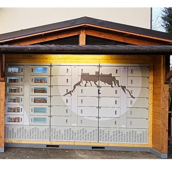 Cheap 24 Hours Self-Service Smart Automatic Refrigerated Self Pick-Up Locker With Cooling System for sale